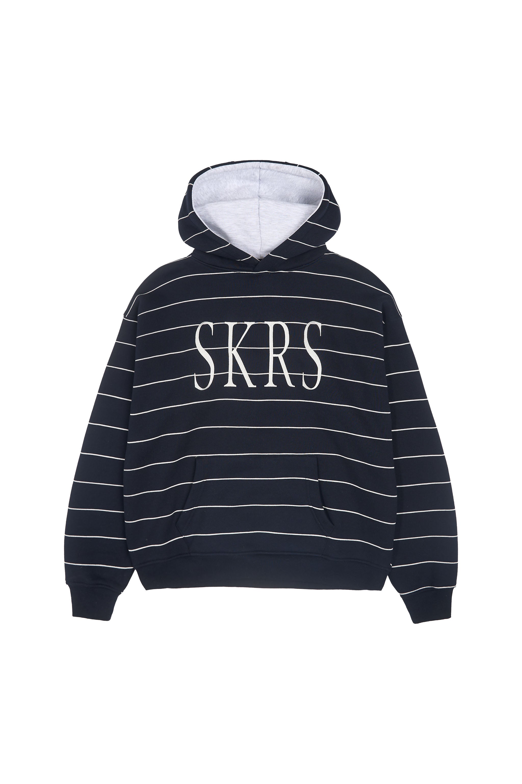 Fleet Stripe Logo Hoodie